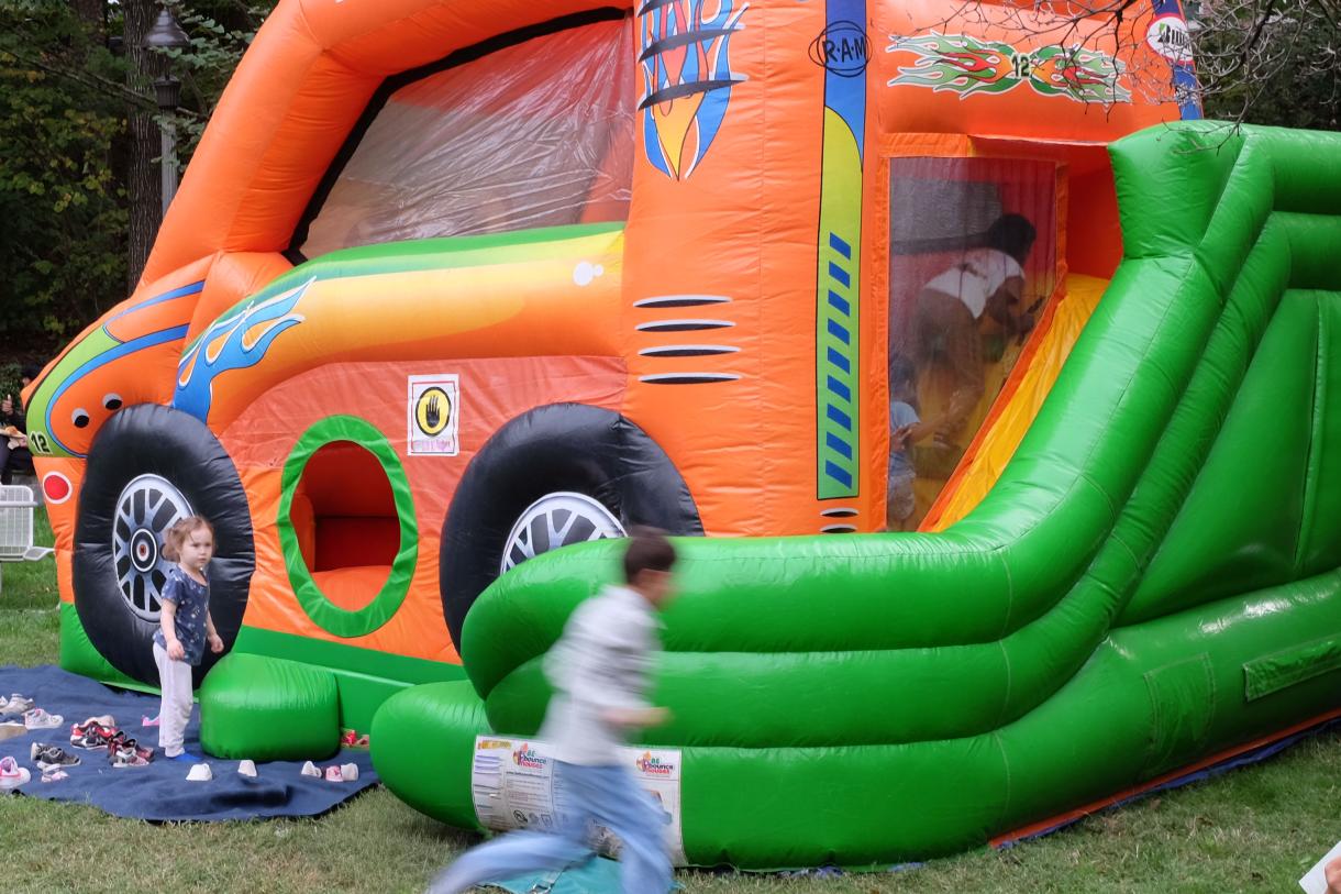 bouncy house